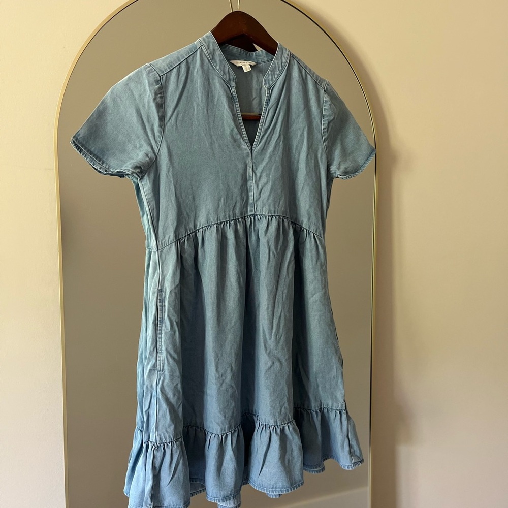 Lucky Brand Light Blue Mini Dress